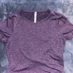 Purple Women's workout Top